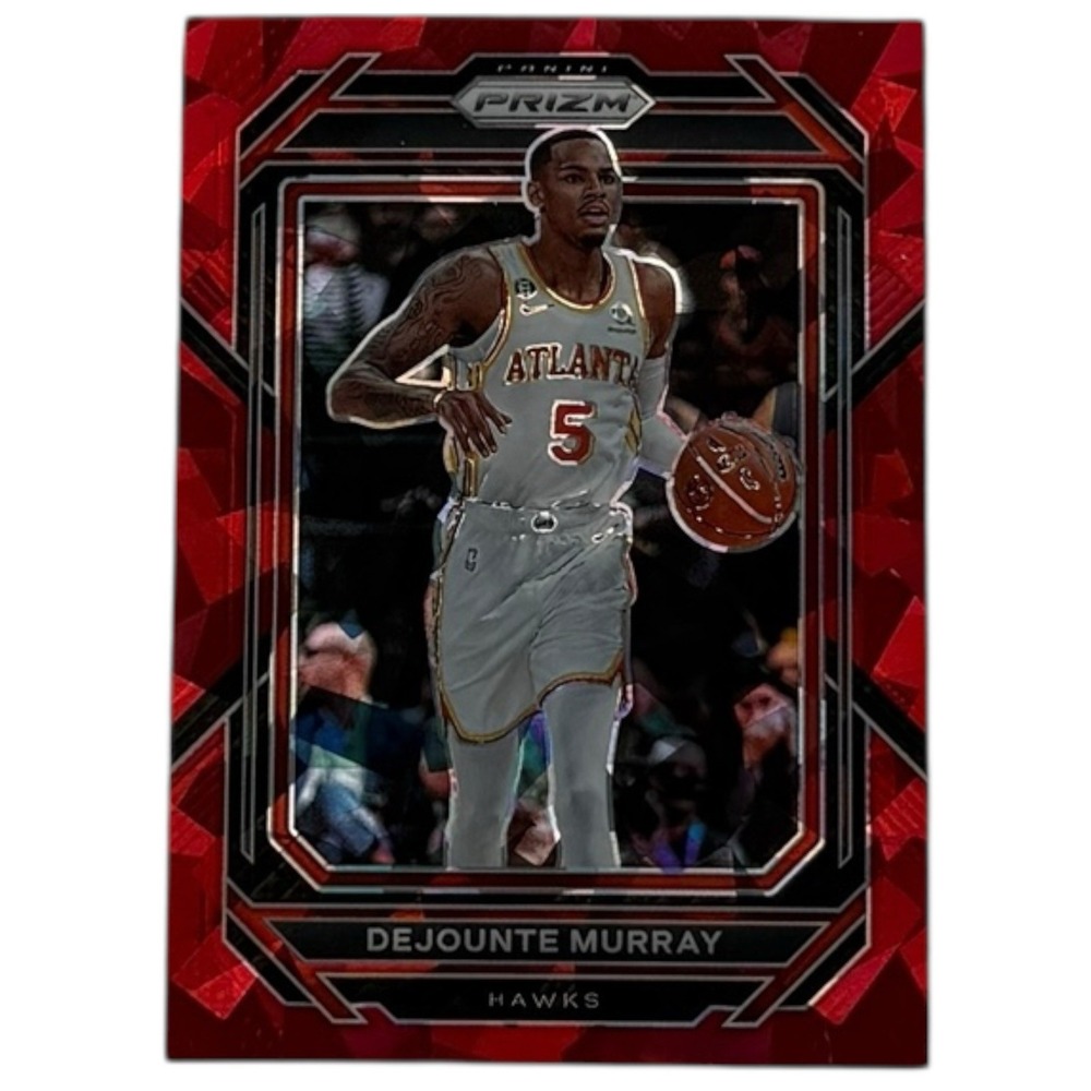 2022-23 Panini Prizm - Dejounte Murray #146 Red Ice Prizm